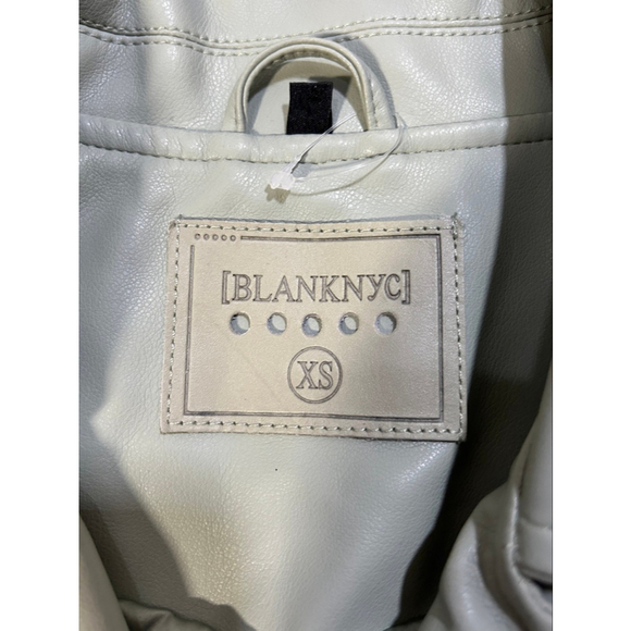 BLANKNYC Jacket XS Light Green Moto NWT - Picture 6 of 8